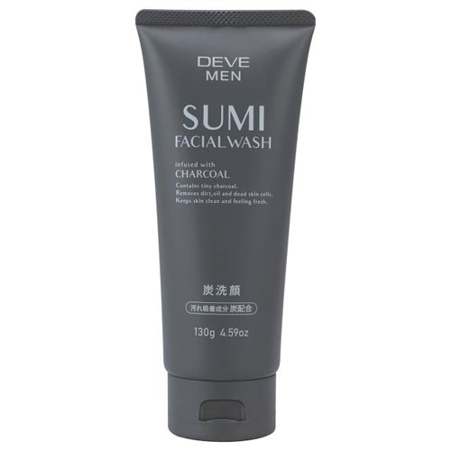 熊野油脂 ディブメン 炭洗顔フォーム 130g