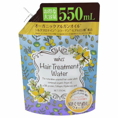 日本合成洗剤 ウインズ ヘアウォーター 大容量 詰替 550ML