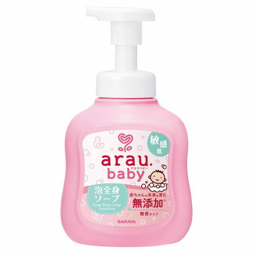 サラヤ アラウベビー 泡全身ソープ敏感肌 450ml サラヤ アラウベビー 泡全身ソープ敏感肌 450ml