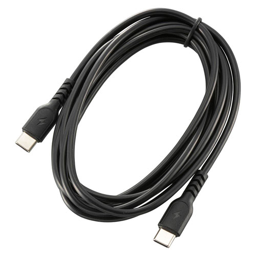 オーム電機 AudioComm PD対応 USB-C to USB-C 2m ブラック 01-7333
