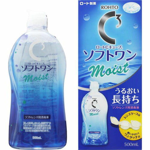 ロート製薬 ロートCキューブ ソフトワン モイストa 500ml