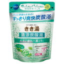 バスクリン きき湯 清涼炭酸湯 すっきりミントの香り 360g