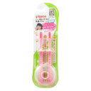 ピジョン 乳歯ブラシ レッスン段階4 ピンク 2本入(4)