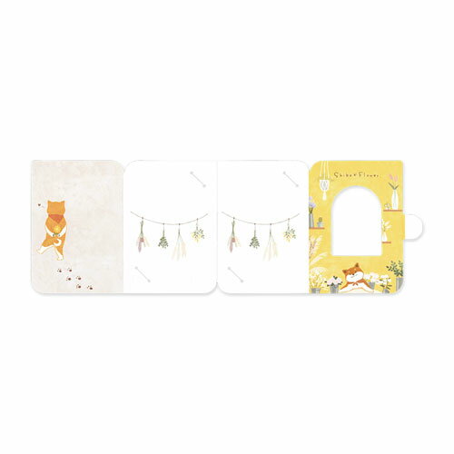 ナカバヤシ フォトスタンドカード チェキサイズ いぬ PSTC-CK-101-2