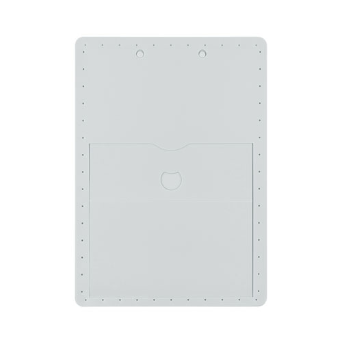 Webbyのナカバヤシ スタンドクリップボード タテコ アイスグレー QB-TTCA4-GY｜アングル2