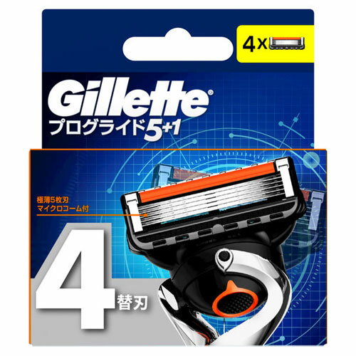 P&G ジレット プログライド マニュアル 替刃 4B 4個入 P&G ジレット プログライド マニュアル 替刃 4B 4個入