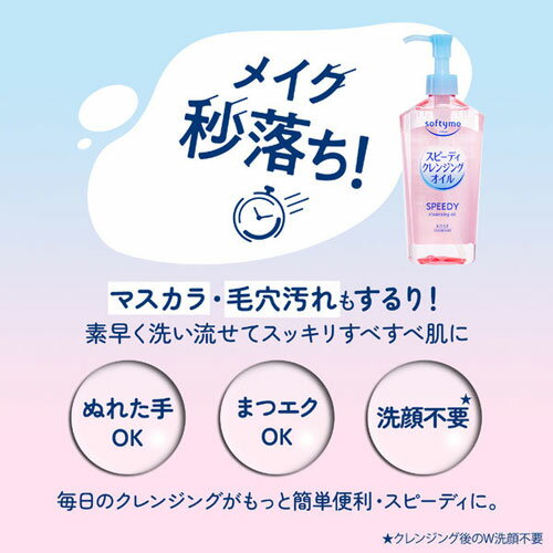 コーセー ソフティモ スピーディ クレンジングオイル つめかえ 210ml