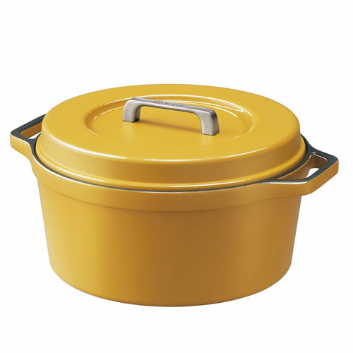 アイリスオーヤマ 無加水鍋 COTOCO MKSN-S26 サフランイエロー