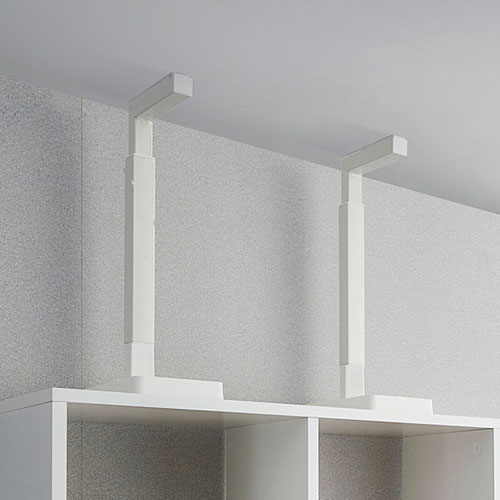 アイリスオーヤマ 家具転倒防止耐震バーM KTTB-M ホワイト