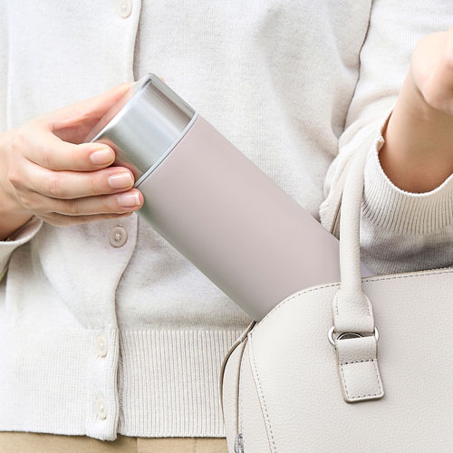 Rakuten - アイリスオーヤマ ステンレスマグボトル フラワーカラー 500ml SM-FS500 ラベンダー