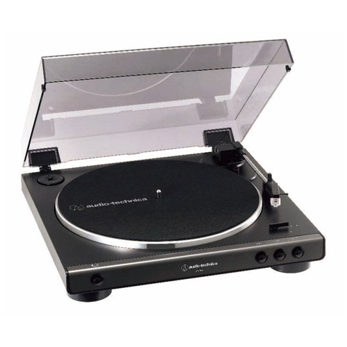 オーディオテクニカ フルオートターンテーブル レコードプレーヤー AT-LP60X DGM JP