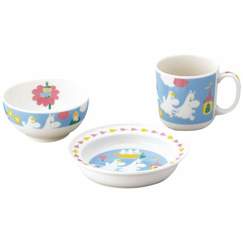 山加商店 ムーミン お子様食器3ピースセット MM1200-112