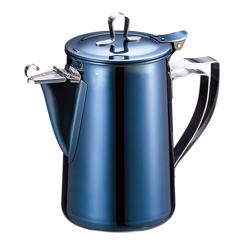 玉虎堂製作所 18-8 小夜 水差し L 藍 1.8L
