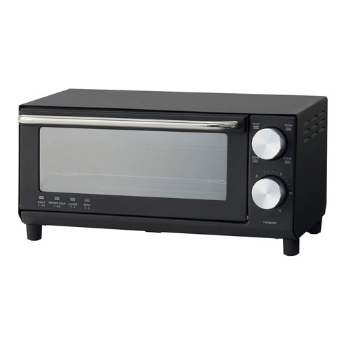 Vertical Type Toasters - ツインバード TWINBIRD コンパクトオーブントースター ブラック TS-D038B