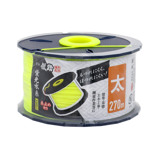 -------------------------------------------------------------- 画像はイメージです。 ※ PC環境により実際の色味や質感と異なって表示される場合がございます。 ※ 部品・パーツなどの一部の商品では本体の商品画像を使用しております。 ※ 製品の仕様・画像・パッケージは、メーカー側から予告なく変更される場合があります。 -------------------------------------------------------------- 【用途・特徴】●建築工事・基礎工事・土木工事・測量作業などに ●もつれにくい ●ほつれにくい ●糸止め付き【原産国】中国 【#239】　