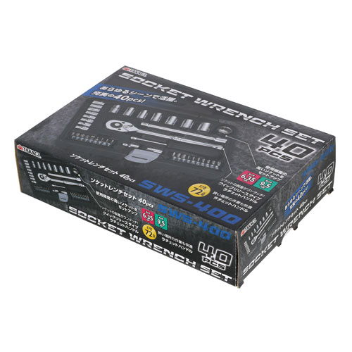 TAKAGI ソケットレンチセット 40pcs SWS-400