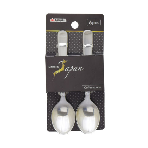 TAKAGI ステンレスコーヒースプーン 6PCS