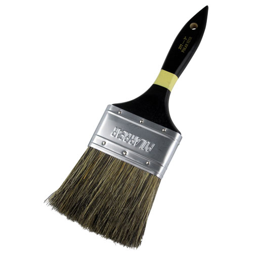 大塚刷毛 マルテー ラスター刷毛 #377 平 胡麻 3インチ