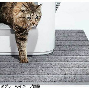 【送料無料】猫 猫トイレマット ペット オシャレ 飛び散り防止 猫砂 シート カバー 人気 ホワイト White XLサイズ☆★