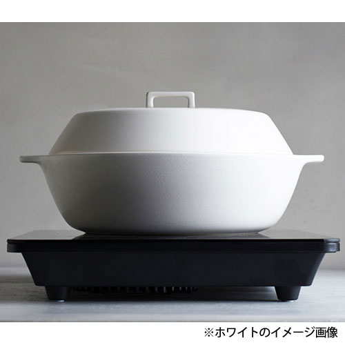 【あす楽】【送料無料】【水切りレードルプレゼント中】キントーKINTOKAKOMIIH土鍋2.5Lブラック25193