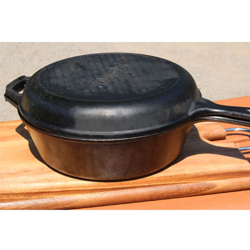 LODGE ロッジ ロジック コンボクッカー LCC3 GLT0701 10-1/4インチ Cooker 片手鍋 ...