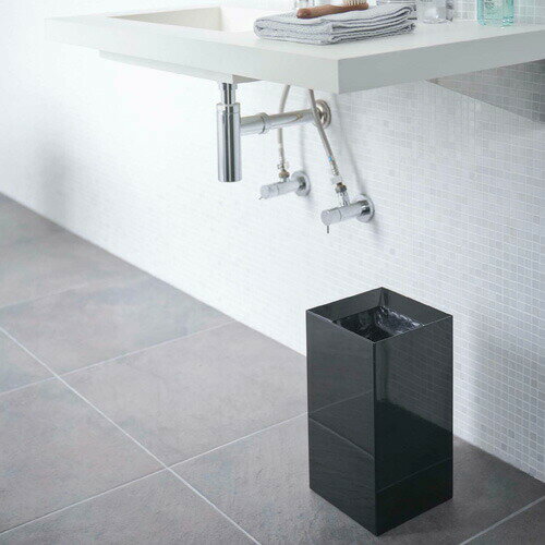 山崎実業 トラッシュカン タワー tower ブラック 4493☆★ [2]