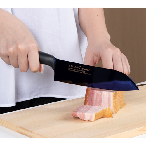 価格 送料無料 追加で何個買っても同梱０円 あす楽 スミカマ 霞 包丁 三徳包丁 18cm ペティナイフ 12cm シャープナー 包丁セット キッチン ミッドナイトブルー チタンコーティング 日本製 岐阜 Kasumi Sumikama Summitinternationalschool Com