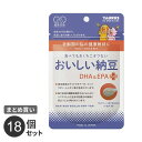 まとめ買い おいしい納豆 DHA&EPA + ペット サプリ 犬 猫 栄養補給 納豆菌 善玉菌 粉末 30g トーラス 18個セット ペット用品 犬 猫