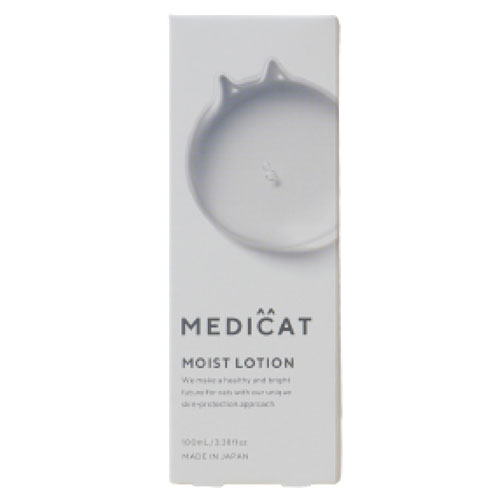 MEDICAT メディキャット モイストローション 100ml ペット 猫 ねこ 乾燥 スキンケア トラブル ローション 高保湿 ケア かゆみ 肌荒れ 皮膚炎 専門医 日本製