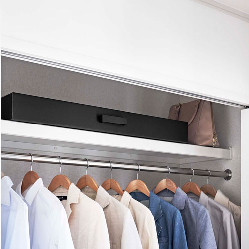 山崎実業 着物収納ボックス タワー tower ブラック 5123 [2]