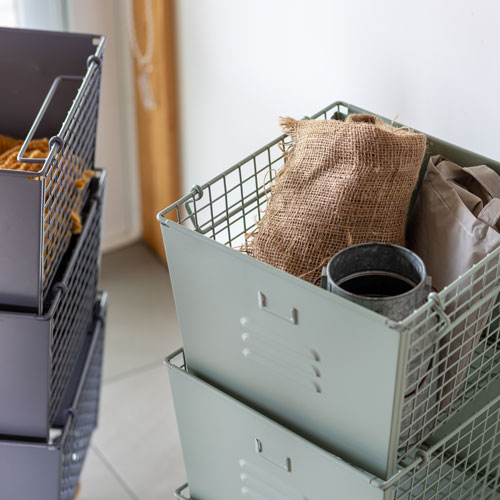 LIV リヴ 3段スタッキングボックスセット グリーン LIV3SBGN [3]