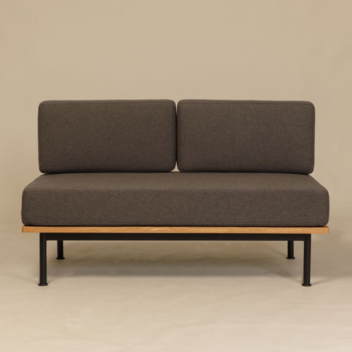 Glam グラム 2Pソファ チャコールグレー GLMLS001FCGR [3]