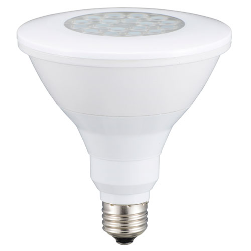 オーム電機 LED電球 ビームランプ形 E26 150形相当 電球色 13W 1300lm 127mm 調光...