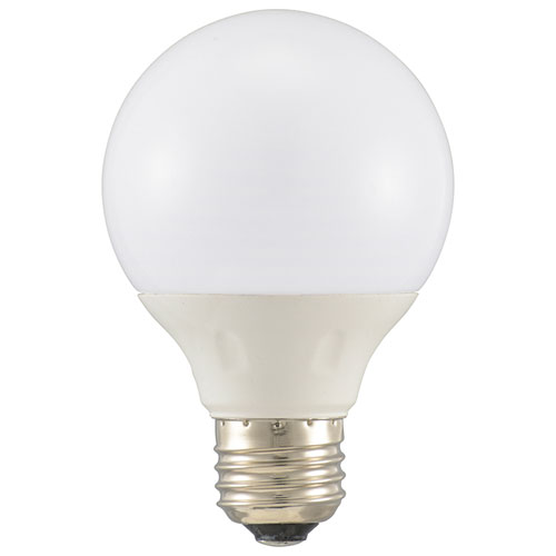 オーム電機 LED電球 ボール電球形 E26 60形相当 全方向 電球色 LDG6L-G 7AG20 [2]
