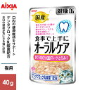 アイシア 国産 健康缶パウチ オーラルケア まぐろ細かめフレーク とろみタイプ 40g