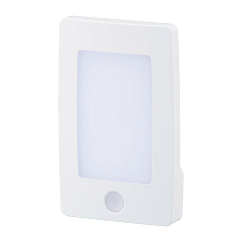オーム電機 LEDナイトライト 明暗センサー 薄型 白色LED NIT-ALA6ML2-WN