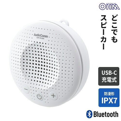 オーム電機 どこでもスピーカー ASP-W130N
