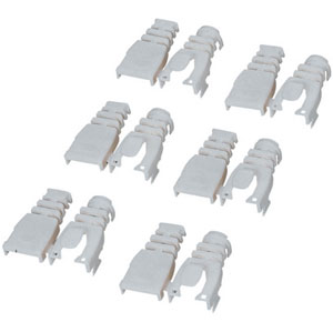 ポスト投函 エレコム ELECOM コネクタ保護カバー LD-ABBE6（ベージュ）