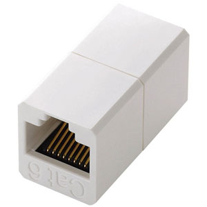 ポスト投函 エレコム ELECOM 延長コネクタ LD-RJ45JJ6Y2