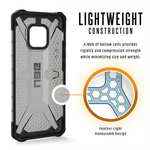 【送料無料】URBANARMORGEAR社製HuaweiMate20Pro用PLASMAケースクリアタイプアッシュUAG-HM20P-AS日本正規代理店品