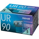 マクセル maxell カセットテープ「UR」 90分 5巻パック UR-90N5P