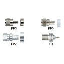 マスプロ電工 ワンタッチF型コネクター 2個入り FP5-2P
