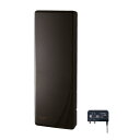 マスプロ電工 壁面アンテナ20素子 ブースター内蔵 ブラックブロンズ U2SWLA20B(BB)