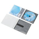 ポスト投函 エレコム ELECOM CD/DVD用スリム収納ソフトケース CCD-DPC10BK