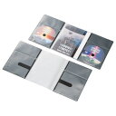 ポスト投函 エレコム ELECOM CD/DVD用スリム収納ソフトケース CCD-DP2D10BK