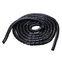 エレコム ELECOM ケーブルスパイラルチュ-ブ 5m BST-20BK(2)