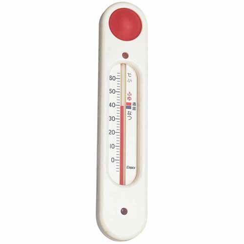 エンペックス EMPEX 湯温計 吸盤付 浮型 元気っ子 ホワイト TG-5101 エンペックス EMPEX 湯温計 吸盤付 浮型 元気っ子 ホワイト TG-5101