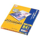 アイリスオーヤマ ラミネートフィルム B4 100枚入 LZ-B4100