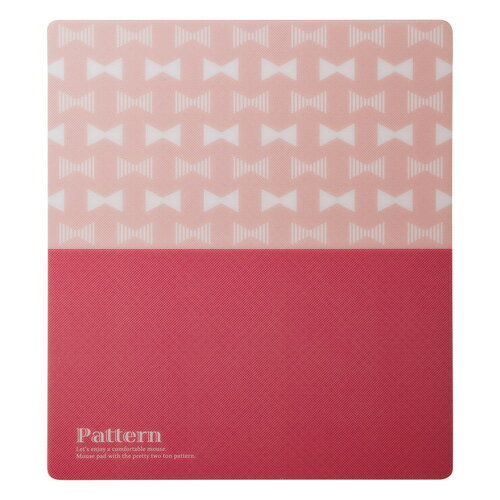 ポスト投函 サンワサプライ パターンマウスパッド（リボン） MPD-216D