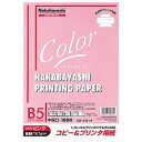 ナカバヤシ コピー&プリンタ用紙 カラータイプ B5 100枚入 HCP-5101-P